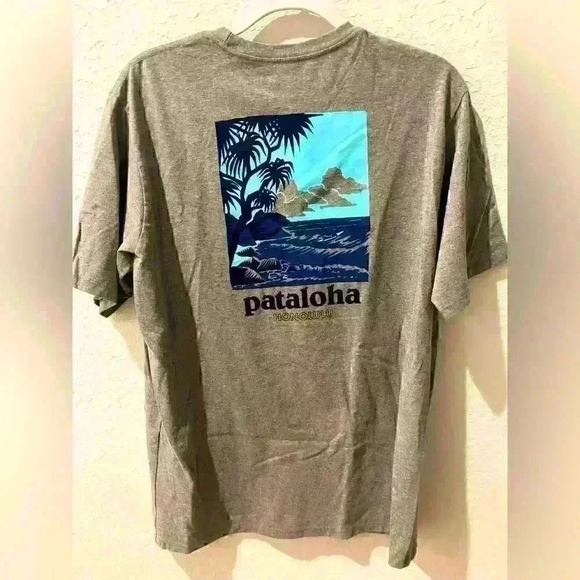 NWT PATAGONIA HAWAII Exclusive PATALOHA special edition recycled cotton Sz M - Picture 1 of 6